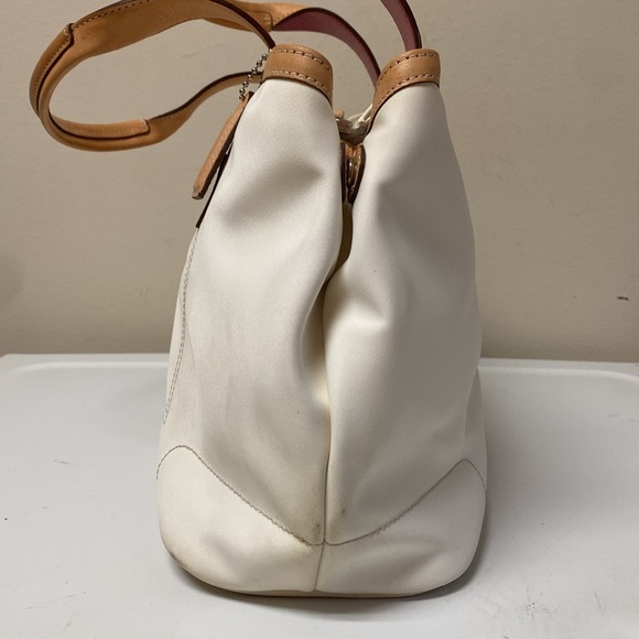 Coach Hampton Nylon Mini Tote Weekender Handbag 4275 - Picture 5 of 17